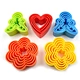 heart shaped cookie cutter nearby